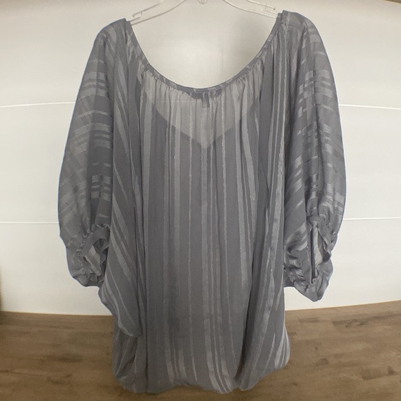 Express Sheer Top - Picture 3 of 4